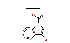 3-溴-1H-吡咯并[3,2-c]吡啶-1-甲酸叔丁酯