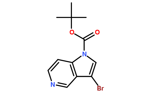 tert-butyl 3-bromo-1H-pyrrolo[3,2-c]pyridine-1-carboxylate
