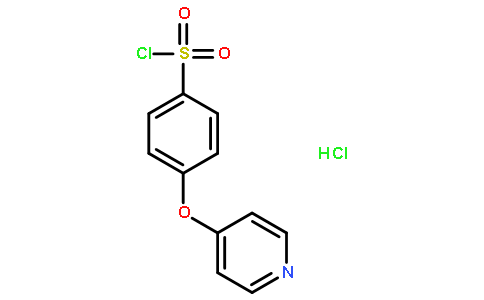 4-(pyridin-4-yloxy)benzene-1-sulfonyl chloride hydrochloride