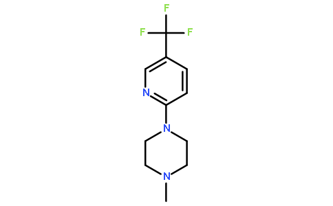 1-Methyl-4-(5-(trifluoromethyl)pyridin-2-yl)piperazine