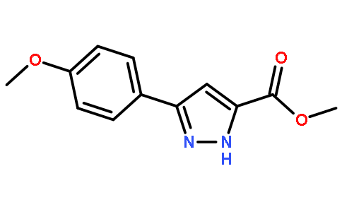 Methyl 3-(4-methoxyphenyl)-1H-pyrazole-5-carboxylate