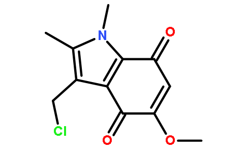 3-(chloromethyl)-5-methoxy-1,2-dimethyl-1H-Indole-4,7-dione