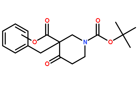 1-tert-Butyl 3-methyl 3-benzyl-4-oxopiperidine-1,3-dicarboxylate