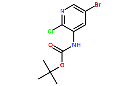 tert-Butyl (5-bromo-2-chloropyridin-3-yl)carbamate