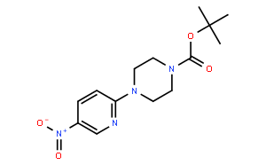 1-叔丁基羰基-4-(5-硝基-2-哌啶)哌嗪