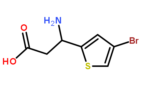 3-Amino-3-(4-bromo-thiophen-2-yl)-propionic acid