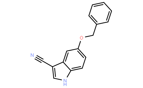 5-(Benzyloxy)-1H-indole-3-carbonitrile
