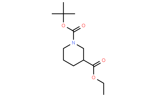 R-1-叔丁氧羰基-3-哌啶甲酸乙酯