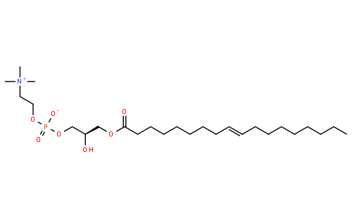 1-oleoyl-2-hydroxy-sn-glycero-3-phosphocholine