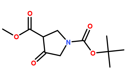 1-tert-Butyl 3-methyl 4-oxopyrrolidine-1,3-dicarboxylate