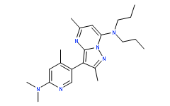 3-[6-(diMethylaMino)-4-Methyl-3-pyridinyl]-2,5-diMethyl-N,N-dipropyl-pyrazolo[2,3-a]pyriMidine-7-aMine