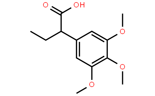 (S)-2-(3,4,5-Trimethoxyphenyl)butanoic acid
