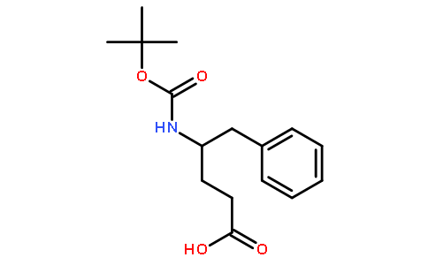 (R)-4-((tert-Butoxycarbonyl)amino)-5-phenylpentanoic acid