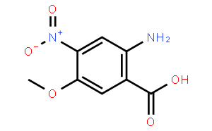 2-氨基-4-硝基-5-甲氧基苯甲酸