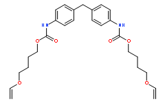 双[4-(乙烯醚)丁基] (亚甲基-4,1-苯基)二氨基甲酸酯
