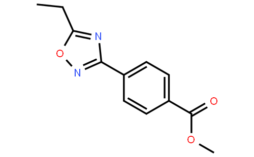 methyl 4-(5-ethyl-1,2,4-oxadiazol-3-yl)benzoate
