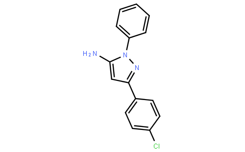 3-(4-Chlorophenyl)-1-phenyl-1H-pyrazol-5-amine