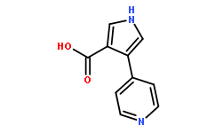 4-(吡啶-4-基)-1H-吡咯-3-羧酸