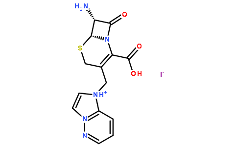 (6R,7R)-7-Amino-3-(imidazo[1,2-b]pyridazin-1(5H)-ylmethyl)-8-oxo-5-thia-1-azabicyclo[4.2.0]oct-2-ene-2-carboxylic acid hydroiodide