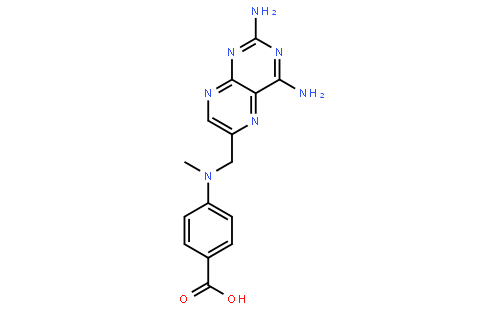 4-[N-(2,4-Diamino-6-pteridinylmethyl)-N-methylamino]benzoic acid