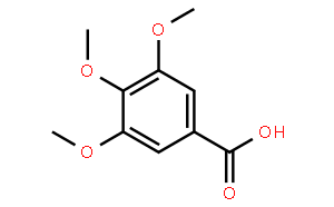 118-41-2  3,4,5-三甲氧基苯甲酸