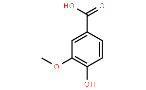 3-甲氧基-4-羟基苯甲酸