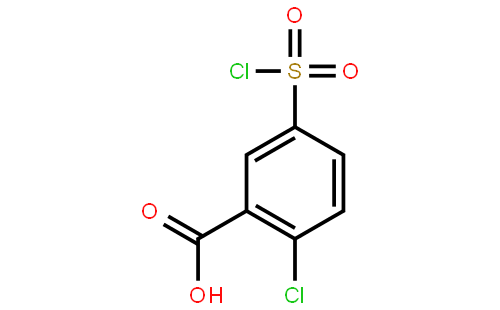 2 -氯-5-（氯磺酰基）苯甲酸