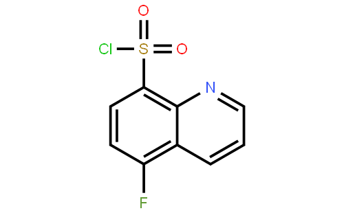 8-Quinolinesulfonyl chloride, 5-fluoro-