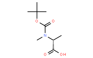 N-叔丁氧羰基-N-甲基-D-丙氨酸