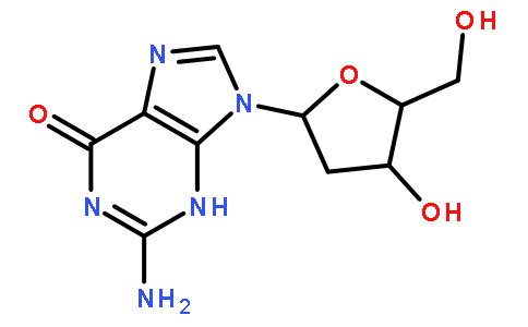 2-Amino-9-((2R,4S,5S)-4-hydroxy-5-(hydroxymethyl)tetrahydrofuran-2-yl)-3H-purin-6(9H)-one