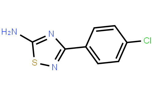 3-(4-chlorophenyl)-1,2,4-thiadiazol-5-amine