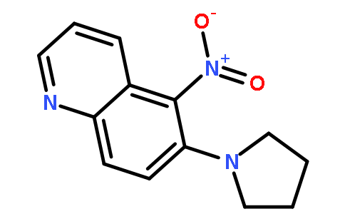 5-NITRO-6-(PYRROLIDIN-1-YL)QUINOLINE
