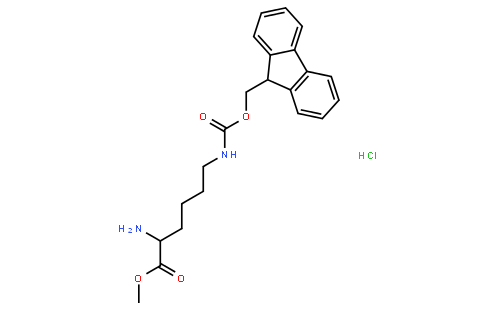 (S)-Methyl 6-((((9H-fluoren-9-yl)methoxy)carbonyl)amino)-2-aminohexanoate hydrochloride