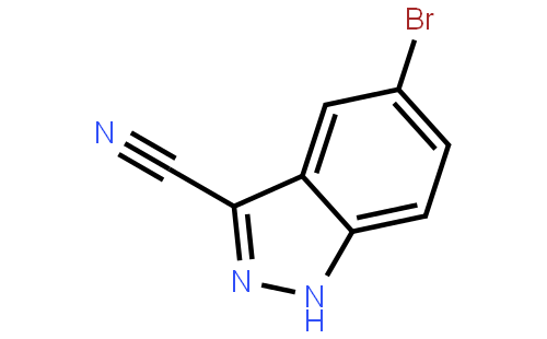 5-溴-1H-吲唑-3-甲腈