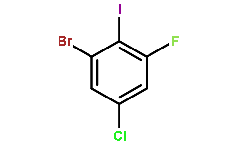 1-Bromo-5-chloro-3-fluoro-2-iodobenzene