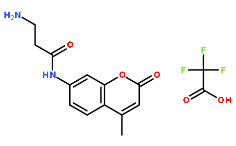 BETA-ALANINE 7-AMIDO-4-METHYLCOUMARIN TRIFLUOROACETATE SALT