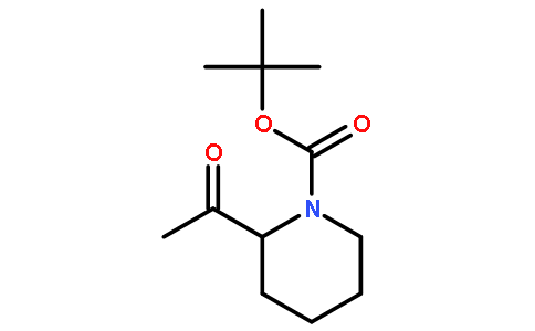 2-Acetyl-1-piperidinecarboxylic acid tert-butyl ester