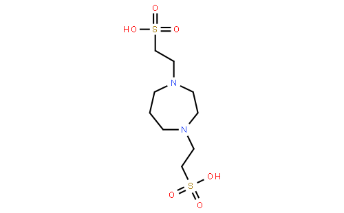 Homopiperazine-N,N'-bis-[2-(ethanesulfonic acid)]