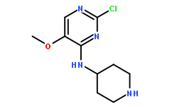 2-chloro-5-methoxy-N-(piperidin-4-yl)pyrimidin-4-amine