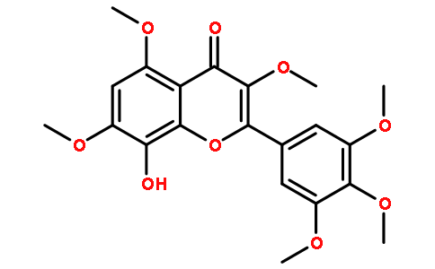 8-Hydroxy-3,5,7-trimethoxy-2-(3,4,5-trimethoxyphenyl)-4H-chromen-4-one