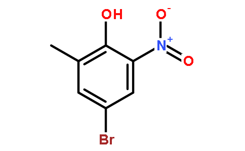 4-Bromo-2-methyl-6-nitrophenol