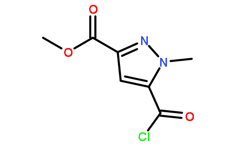 Methyl 5-carbonochloridoyl-1-methylpyrazole-3-carboxylate