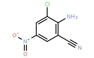 2-氨基-3-氯-5-硝基苯甲腈