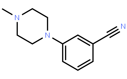 3-(4-Methylpiperazin-1-yl)benzonitrile, 97%, SS-3485