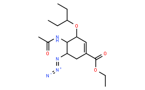 Ethyl(3R,4R,5S)-4-N-Acetamido-5-azido-3- (1-ethylpropoxy)-1-cyclohexene-1-carboxylate