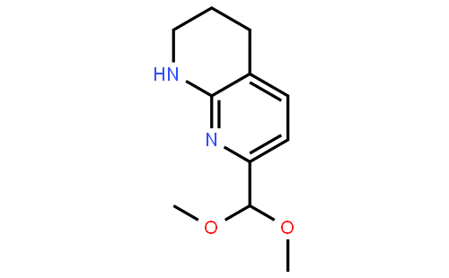 7-(Dimethoxymethyl)-1,2,3,4-tetrahydro-1,8-naphthyridine