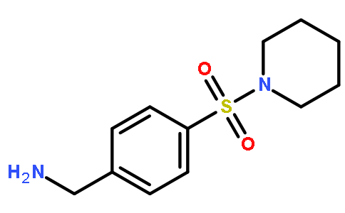 (4-(Piperidin-1-ylsulfonyl)phenyl)methanamine
