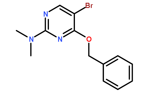 4-Benzyloxy-5-bromo-2-(N,N-dimethylamino)pyrimidine