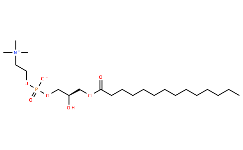 1-myristoyl-2-hydroxy-sn-glycero-3-phosphocholine