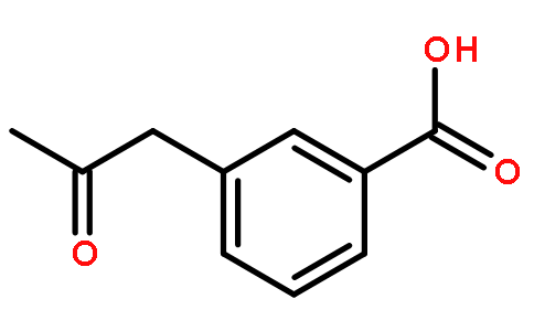 3-(2-oxopropyl)benzoic acid